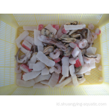 IQF Frozen Seafood berkualitas tinggi dicampur untuk supermarket